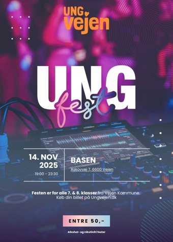 UngFest - Klik for at tilmelde dig