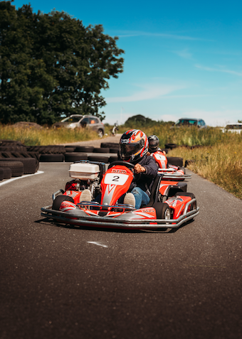 Gokart tur til Vandel - Klik for at tilmelde dig